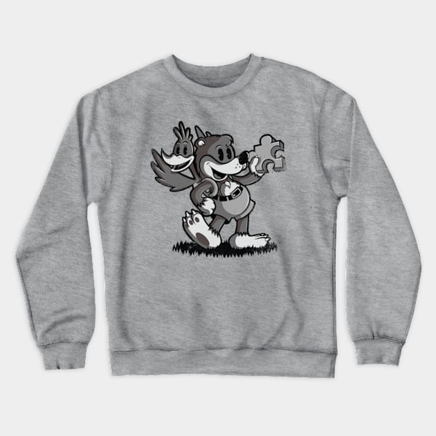 Vintage Banjo Crewneck Sweatshirt by hoborobo